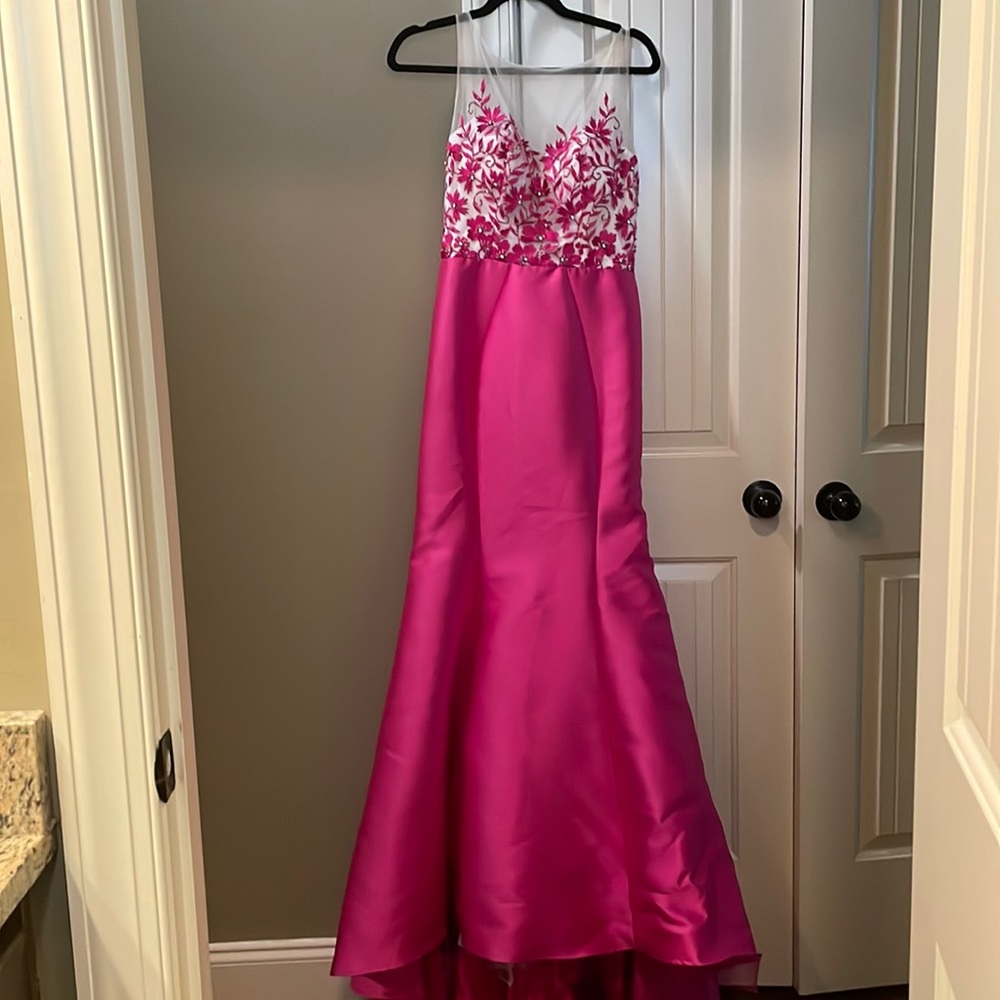 Pink prom dress